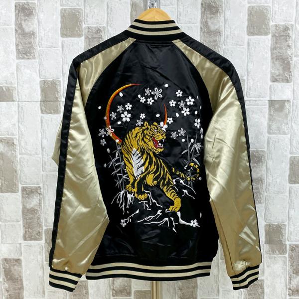 スカジャン メンズ 刺繍 ジャケット ブルゾン サテン生地 和柄 風神雷神 鳳凰 鷹 龍虎 鶴 舞妓 男女兼用 スタジャン Buyee Buyee 日本の通販商品 オークションの代理入札 代理購入