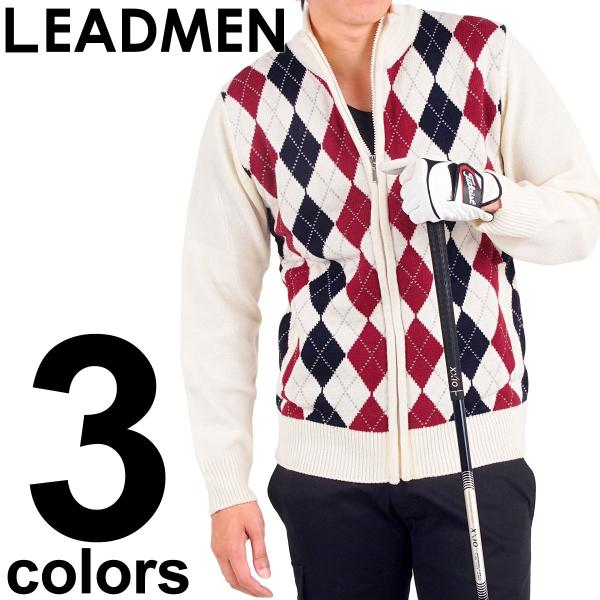 ゴルフウェア セーター ニット メンズ アーガイル柄 チェック柄ニットジャケット ジップアップ ウール ニットカーディガン スポーツ 男性用 Buyee Buyee 日本の通販商品 オークションの代理入札 代理購入