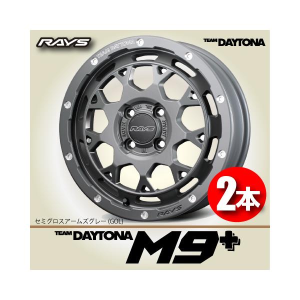 TEAM DAYTONA 納期確認必須 2本価格 RAYS M9+ Collection GOL 15inch