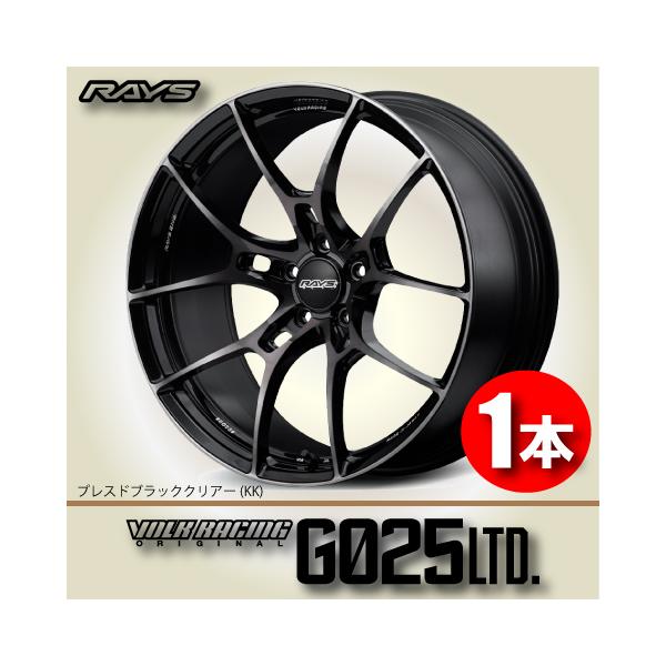 RAYS VOLK RACING G025 19inch 鍛造1ピース 4本 RAYS VOLK RACING G025 19inch 鍛造1ピース 4本
