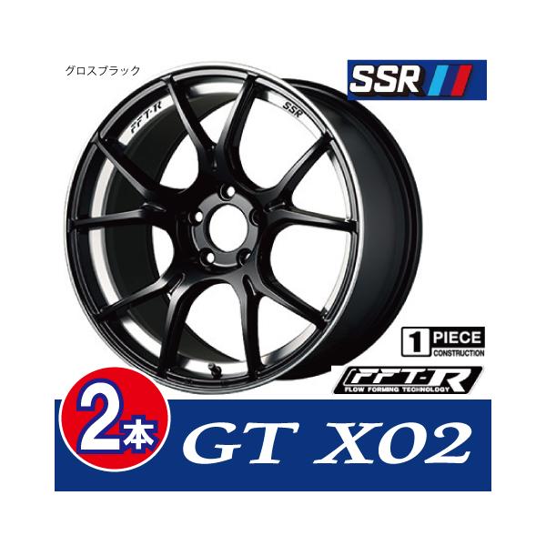 SSR GTV02 16/4H/100 ホイール２本① ホイールのトータルメーカー SSR｜純正にはできないホイールを