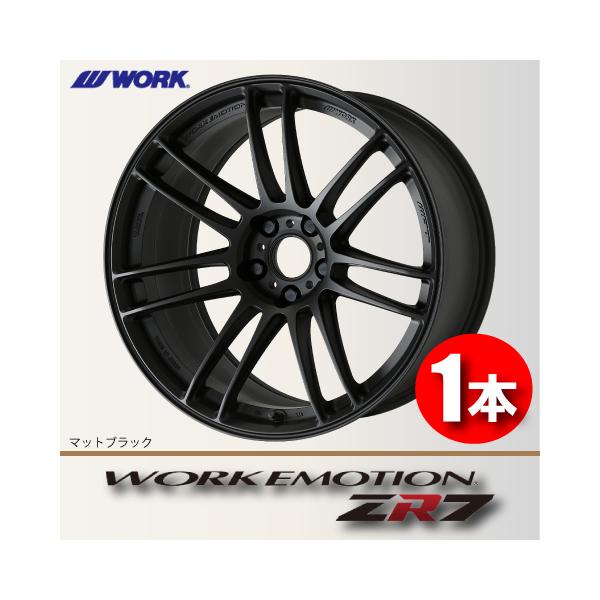 WORK 納期確認必須 1本価格 EMOTION ZR7 MBLカラー 18inch 5H114 WORK 納期確認必須 1本価格 EMOTION ZR7 MBLカラー 18inch 5H114