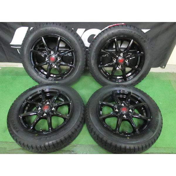 155/65R13 2021年生 共豊 数量限定 未使用 SEIN EK 14インチ 4H100 4.5J+45 BK 2023