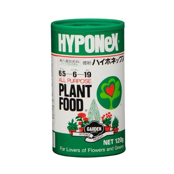 他サイト： ハイポネックス 微粉ハイポネックス 120g 肥料 速効 水耕栽培の商品画像
