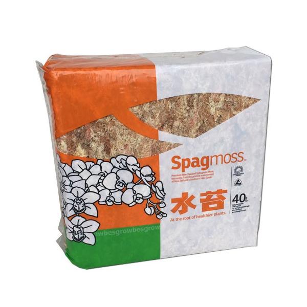 ニュージーランド産圧縮水苔 500g(40L) MIX品保水、排水性に優れたニュージーランド産の圧縮水苔