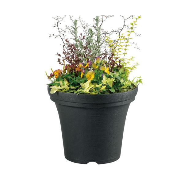 ■タグ排水性 寄せ植え 鉢植え 花 観葉植物 庭木 植物 園芸 ガーデニング ガーデン 庭 玄関 ベランダ デッキ 便利 教室 ワークショップ 軽い プラスチック 軽量 白 灰色 グレイ