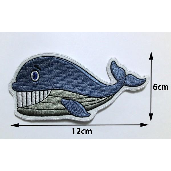 クジラ 魚 海シリーズ ワッペン 刺繍 アップリケ ミシン手芸 動物 Leamalawa51 Leamalapua 通販 Yahoo ショッピング