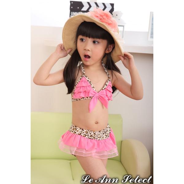 送料無料 ヒョウ柄フリルビキニ 水着 キッズ 女の子 90 100 Buyee Buyee Jasa Perwakilan Pembelian Barang Online Di Jepang