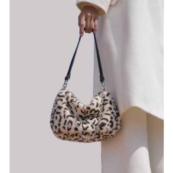 ハンドバッグ レディース 小さめ ゼブラ柄 レオパード柄 バッグ ヒョウ