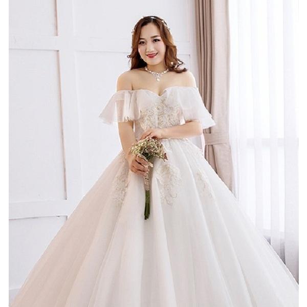 ウエディングドレス 大きいサイズ 結婚式 花嫁 ドレス プリンセスライン Aライン ロングドレス 白 フリル 袖あり オフショルダー 二次会 3l 4l 5l 6l 7l Ssg0046 Leap リープ 通販 Yahoo ショッピング