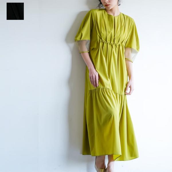 ラリアムー Lallia Mu リネンライクロングベスト ジレ ワンピース 38 ラリアムー Lallia Mu リネンライクロングベスト ジレ ワンピース 38