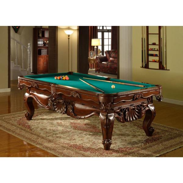 素材：カシ（オークウッド）仕上げ：アンティークチェリーサティンポケット：ハンドツールドコードバンレザーラバークッション：アメリカンK66スレート：35mm【サイズ】※数値は平均値でサイズにより多少異なります。8フィート外径：254 x 14...