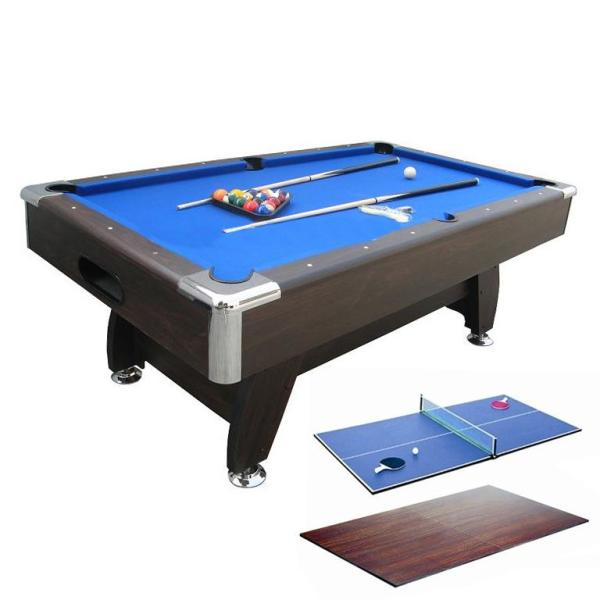 [テーブル]サイズ  外径：214cm×123cm×80cm(梱包時：218cm×127cm×22.5cm)重量  120kg (梱包時：125kg)材質  【ボディ】内部：圧縮材、表面：化粧板【テーブルラシャ面】厚さ18mm MDFタイプ...