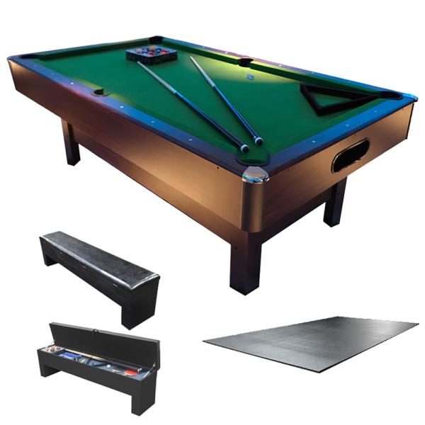 サイズ  213cm×122cm×81cm梱包時サイズ  220cm×128cm×23cm梱包時重量  103kg材質  ボディ内部：圧縮材、表面：化粧板、テーブルラシャ面：厚さ18mm MDF（中密度圧縮材）機能  レッグレベラー付き、高...