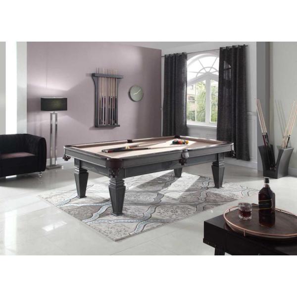 タイプ：ポケットイン（ボールが各ポケットの中に集まる）素材：カナディアンハードメープル　レザーポケット　1インチスレート仕上げ：クッションレール：ダークドリフトウッド（PBC-3） 本体（脚部）：ミディアムドリフトウッド（PBC-4）、アバ...