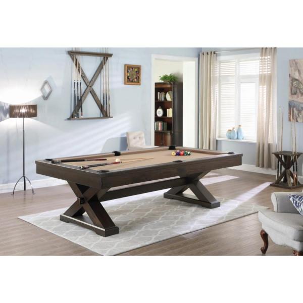 タイプ：ポケットイン（ボールが各ポケットの中に集まる）素材：ソリッドパインウッド　ブラックエボニー　レザーポケット　1インチスレート仕上げ：アンティークエスプレッソ・グロスから選択可【サイズ】※数値は平均値でサイズにより多少異なります。8フ...