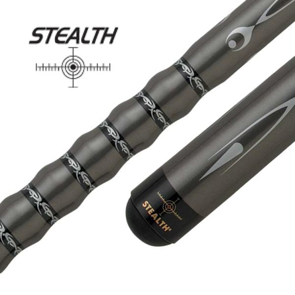STEALTH STH12 Black/Silver/Metallic Cue (MOP-1) プレイキュー