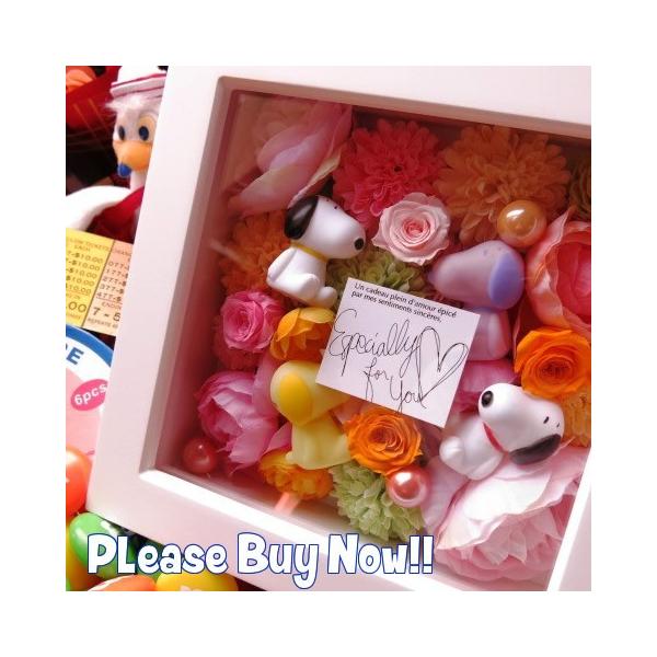 スヌーピー 花 プレゼント 額 壁掛け ガラスケース カラフルスヌーピー4 プリザーブドフラワー入り ギフト Buyee Buyee Japanese Proxy Service Buy From Japan Bot Online