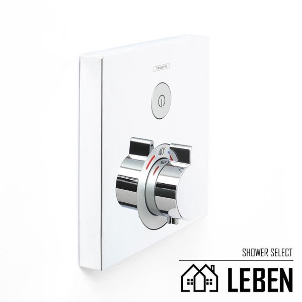 Hansgrohe グローエ SHOWERSELECT シャワーセレクト 埋込式サーモスタット混合水栓（化粧部）[15762000]