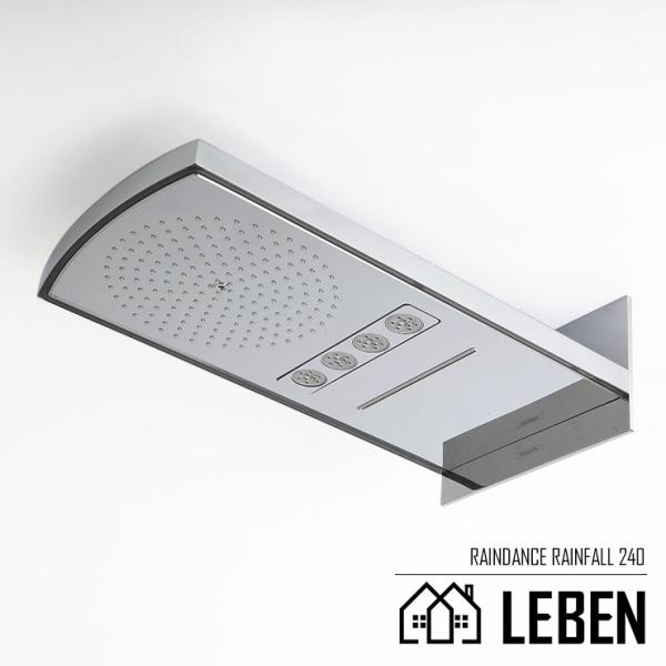 Hansgrohe グローエ Rain Fall 240 エア 3ジェット オーバーヘッドシャワー[28411000]