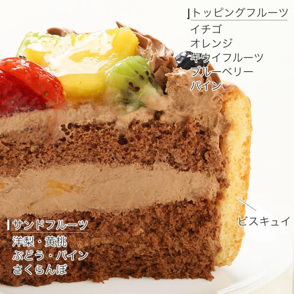ビスキュイ付フルーツ生チョコクリームのショートケーキ 4号 2 3人 クリスマスケーキ バースデーケーキ Buyee 日本代购平台 产品购物网站大全 Buyee一站式代购 Bot Online