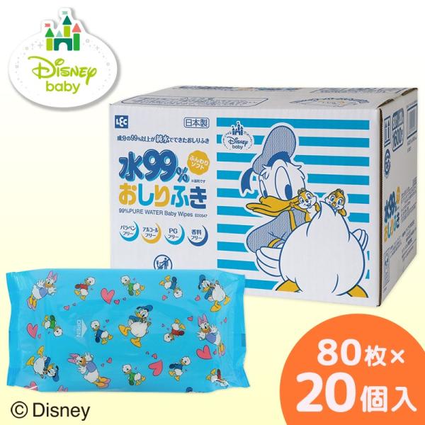 ディズニー おしりふき ドナルド 水99 80枚 個 計1 600枚 Disney ドナルドダック 日本製 レック Buyee Buyee 日本の通販商品 オークションの代理入札 代理購入