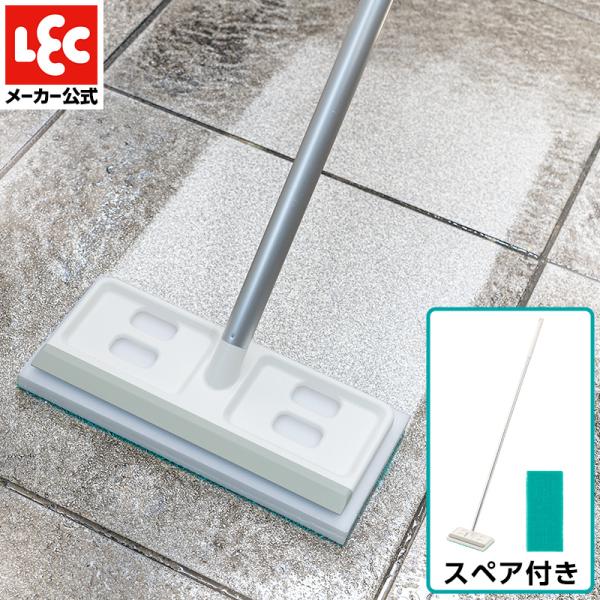 他サイト： デッキブラシ 玄関タイル ブラシ 掃除 玄関ブラシ 玄関掃除 ベランダ スキージー タイル掃除 玄関用 タイル用 水切り ジョイント スペア 激落ちくん レック lecの商品画像