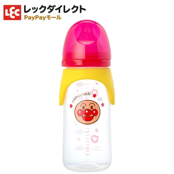 【商品詳細】 商 品 名：3ヶ月〜用 アンパンマン哺乳瓶広口 240ml クロスカット商品番号：KK-298 生 産 国：日本生産＝乳首、中国生産＝ボトル、ニップルケアピン、シリコンカバー、キャップ、カバー サ イ ズ：70×60×H180...