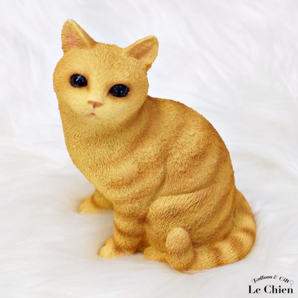 猫の置物 フィギア My Cat Collection 茶トラ チャトラ ブラウン