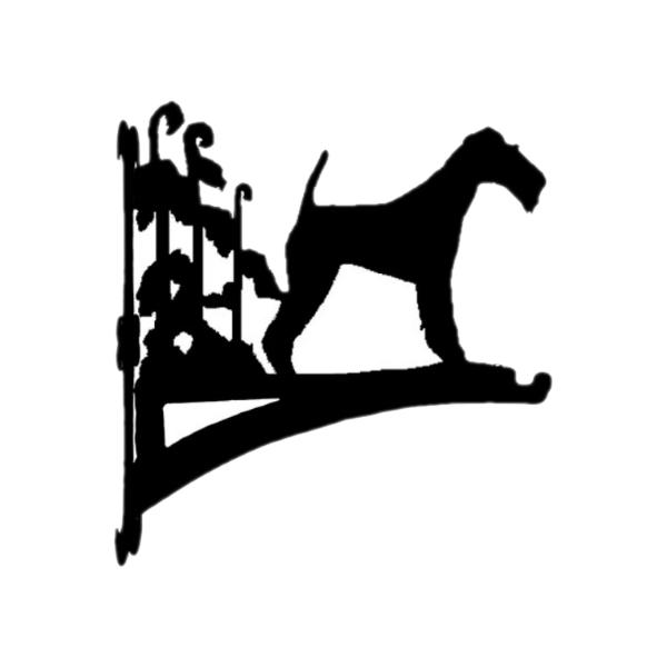 ハンギングバスケット(フォックステリア（ワイアー）)(momo-EX04004FXT) アニマル 動物 犬グッズ
