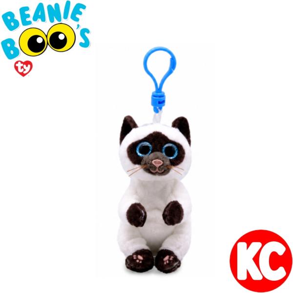 Ty Beanie Bellies ミソ KC キーホルダー 猫 ねこ シャム猫 ぬいぐるみ マスコット バッグチャーム キーチェーン ストラップ プレゼント ギフト Ty 爆買