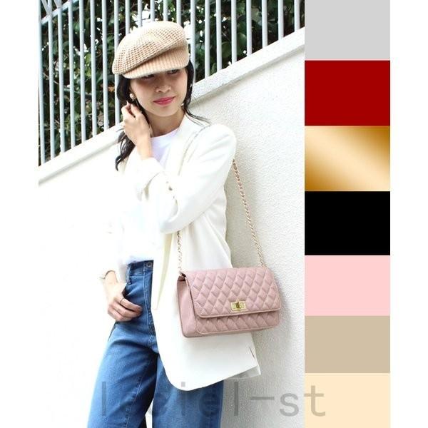 リアルレザー ハンドバッグ キルティング 結婚式 パーティー 2次会 本革キルティングチェーンバッグ Pri Nmflh610 Leciel 通販 Yahoo ショッピング