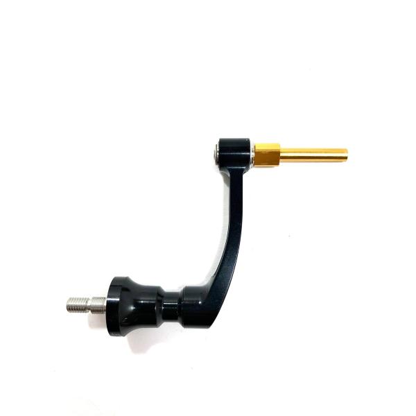 ZPI ZELOS プロアーム スピニングハンドル40mm ダイワ用 ブラック leciel-style_90042kl