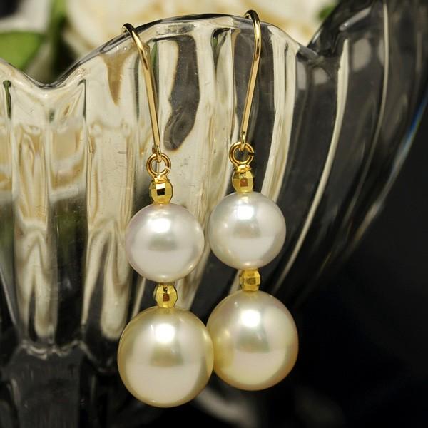 新品K18YG南洋白蝶ゴールド9m mデザインピアス 新品K18YG南洋白蝶ゴールド9m mデザインピアス