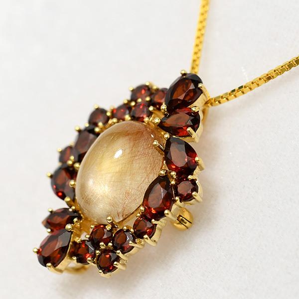 未使用品 碌山 猫 天然ガーネット ピン ブローチ Amazon | [チェリッシュ] 碌山 ブローチ ペンダント レッド