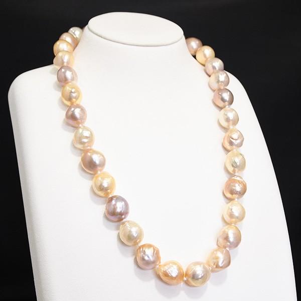 特大芥子パール　ネックレス　バロックパール 特大芥子パールネックレスバロックパール