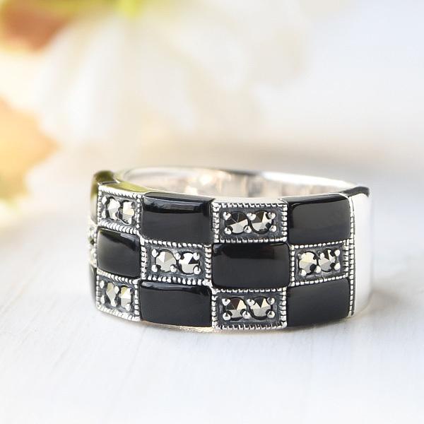 市松　リング 市松 【値下げ】市松 シルバーリング シルバー サイズ：7号 (神戸店