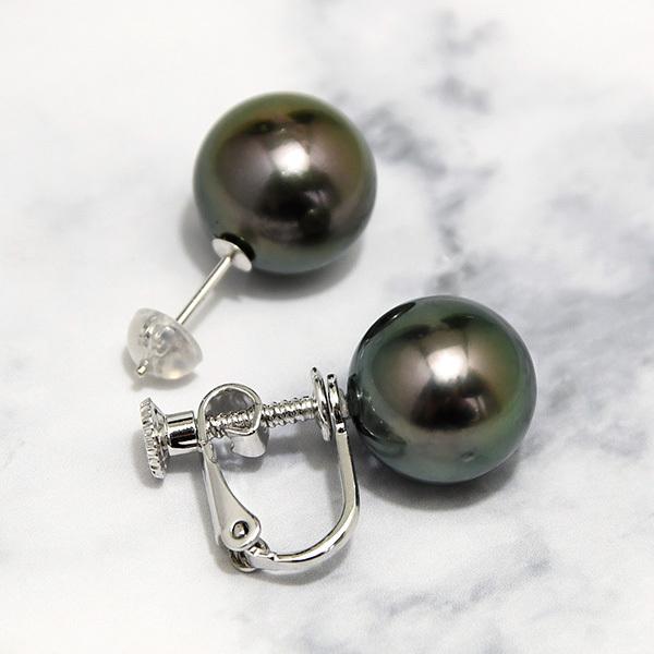 11mm 黒蝶真珠 ネックレス ピアス イヤリング セット 鑑別書付 11mm 黒蝶真珠 ネックレス ピアス イヤリング セット 鑑別書付