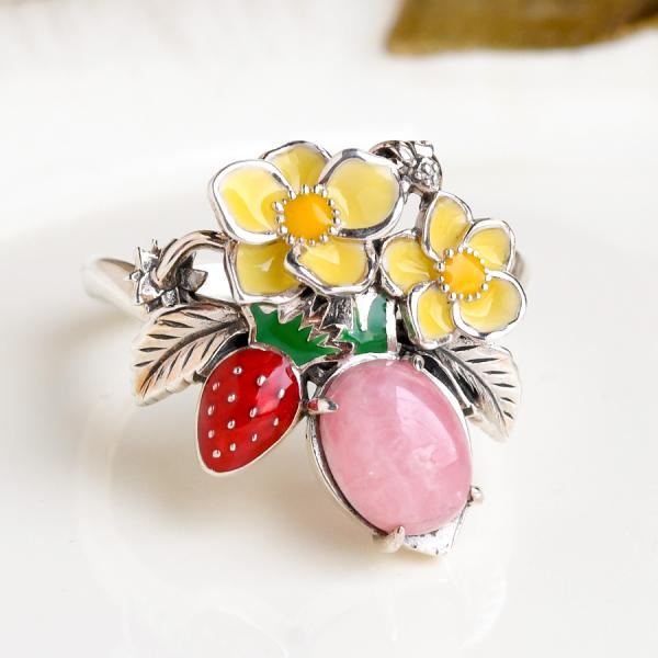 碌山 インカローズ オランダイチゴ リング ルドゥーテ プチボヌール RP