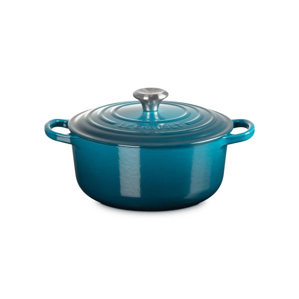 ル・クルーゼ 公式 ルクルーゼ Le Creuset 鍋 IH IH対応 両手鍋 ｜ シグニチャー ...