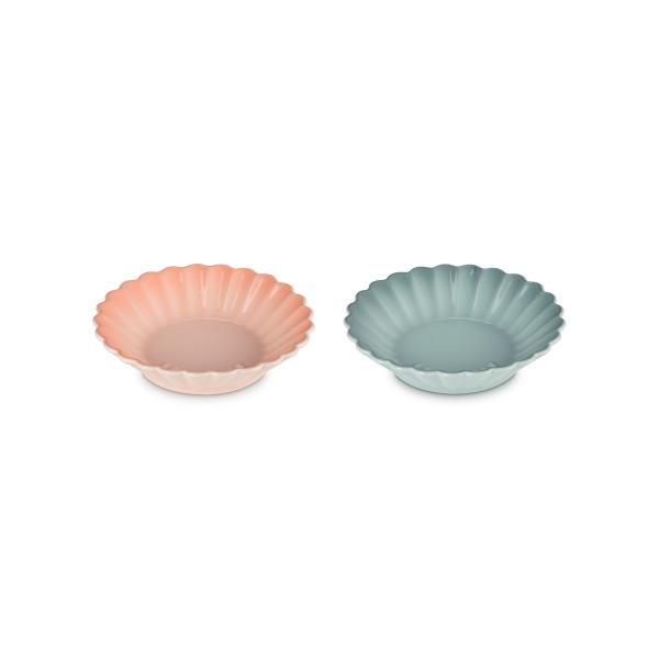食器 食器セット 皿 ル・クルーゼ 公式 ルクルーゼ ｜ ガーベラ・プレート 11cm  (2枚セット)  ｜ プレゼント ギフト 贈り物 結婚祝い 出産祝い 引っ越し祝い