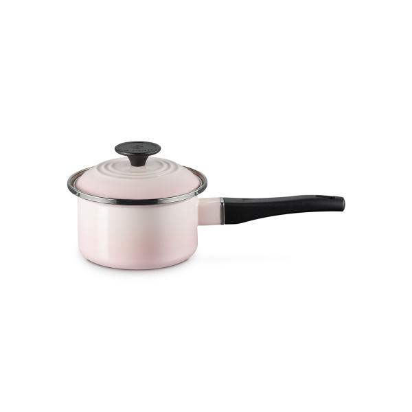 ル・クルーゼ 公式 ルクルーゼ Le Creuset 鍋 IH IH対応 片手鍋 ｜ EOS ソースパン 14cm シェルピンク ｜ プレゼント ギフト 贈り物 結婚祝い セール
