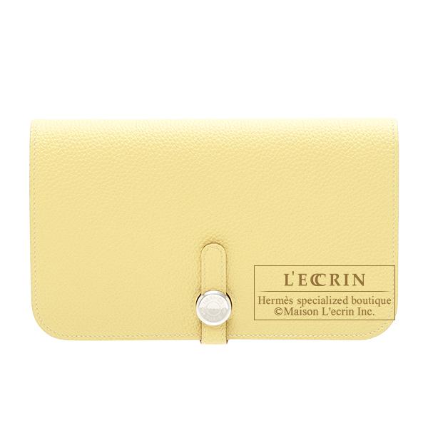 HERMES（エルメス） ドゴンGM ジョーヌプッサン トゴ シルバー金具 