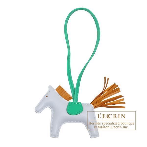 エルメス HERMES チャーム ロデオ PM ブルー・ブリュム 水色 新品 HERMES（エルメス） ロデオチャームPM ブルーブリュム/ セサミ