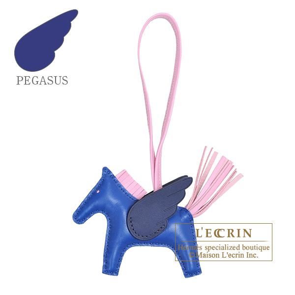 HERMES（エルメス） ロデオチャームペガサスPM ブルーフランス/モーヴ