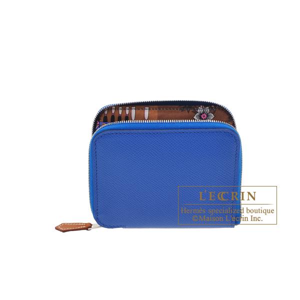 エルメス アザップ シルクイン コンパクト ブルーフランス/ ブルー