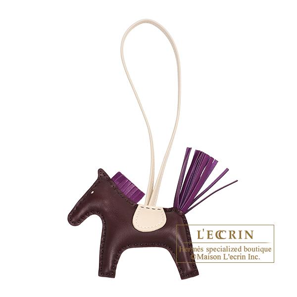 HERMES エルメス ロデオチャームPM ルージュセリエ/ ヴィオレ HERMES エルメス ロデオチャームPM ルージュセリエ/ ヴィオレ