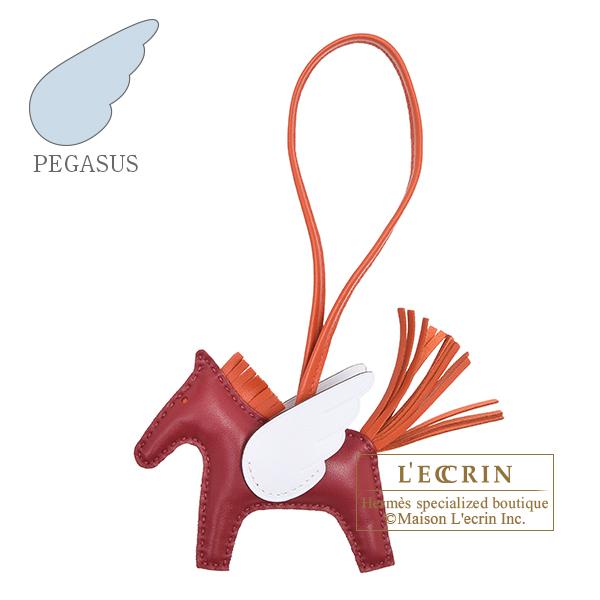 HERMES（エルメス） ロデオチャームペガサスPM ルージュグレナ