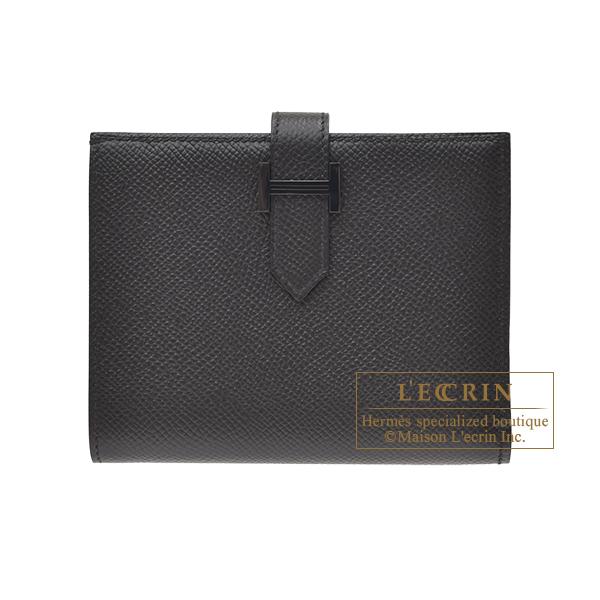 HERMES エルメス ベアンコンパクトモノクローム ソーブラック HERMES エルメス ベアンコンパクトモノクローム ソーブラック