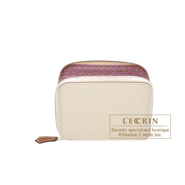 HERMES エルメス アザップ シルクイン コンパクト ナタ/ チャイ
